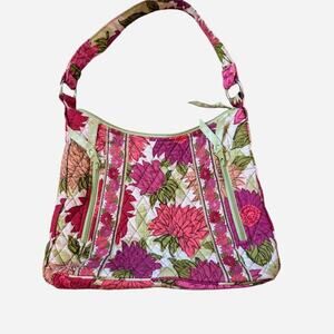 RARE RETIRED Hello Dahlia Vera Bradley Shoulder Purse